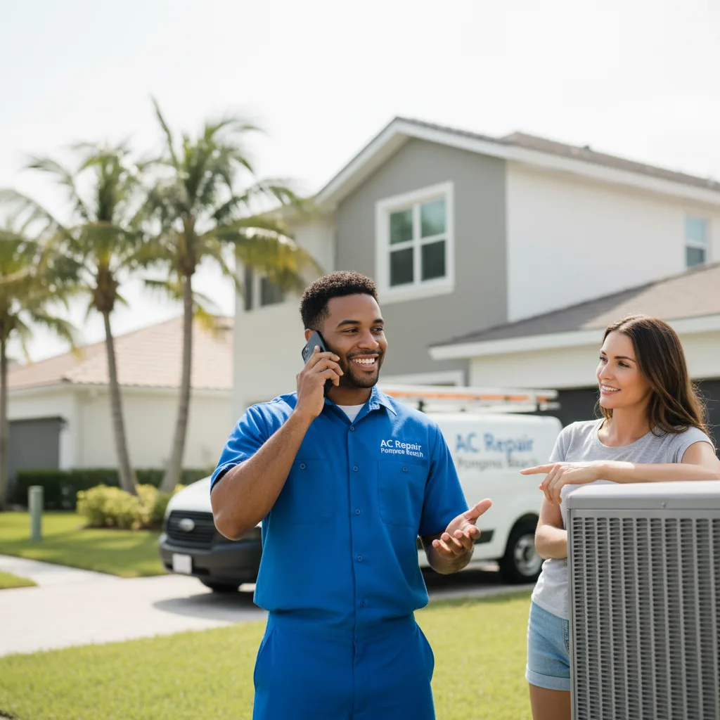 AC Repair Pompano Beach customer support in Mount Hope